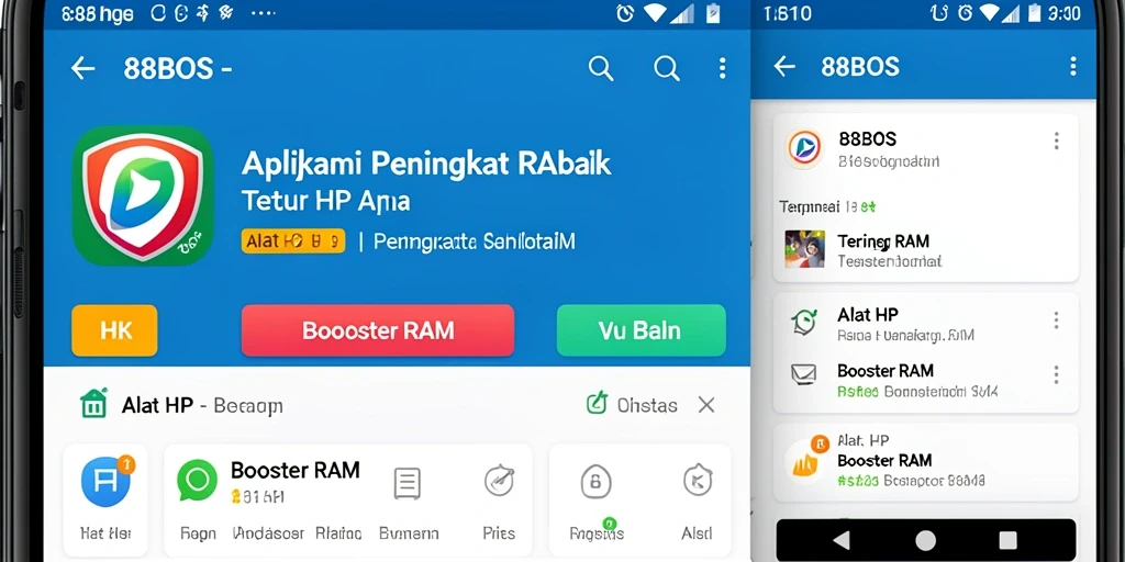 Tampilan antarmuka aplikasi 88BOS yang intuitif dan mudah dioperasikan.